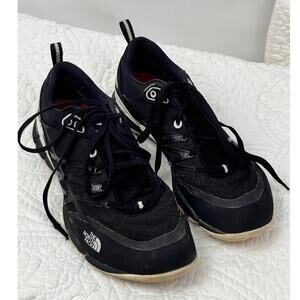 North Face Women's Size 7 Black/White Ultrakilowatt Lace Up Athletic Sneakers
